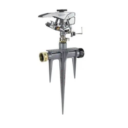 Melnor 9541GTDI Green Thumb Pulsating Spike Sprinkler – Adjustable Impulse Design
