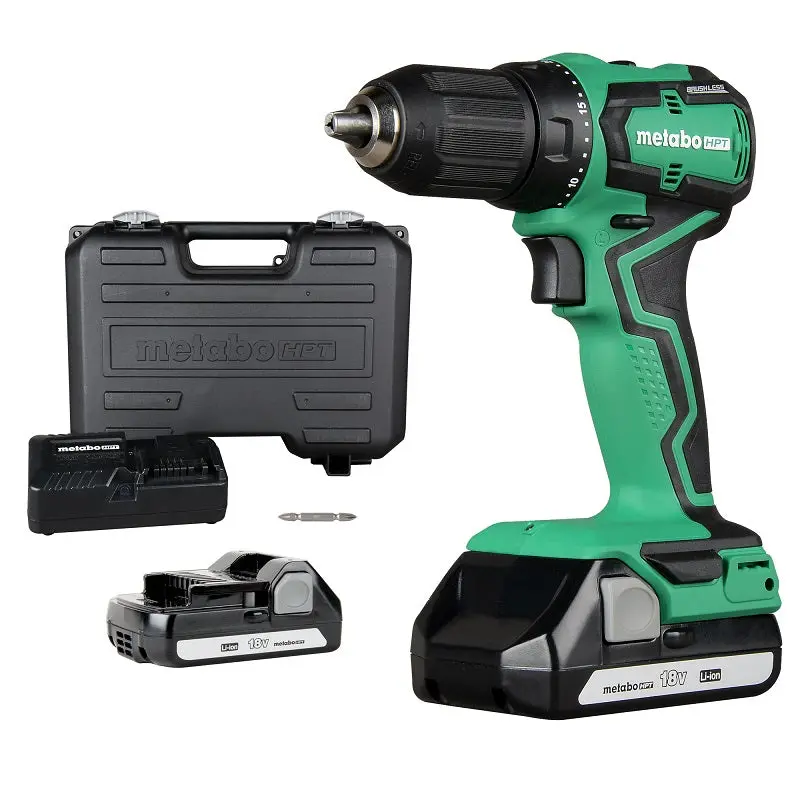 Metabo 18V Multivolt Drill Driver Kit with Fast Charger and 1.5Ah Battery (DS18DDXM)