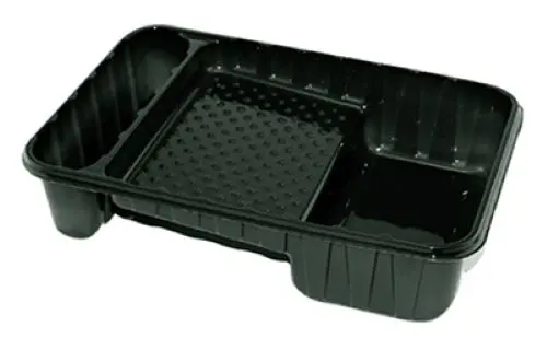 Midstate Plastics 201946 Black 7″ Standard Paint Tray Liner – Pack of 12