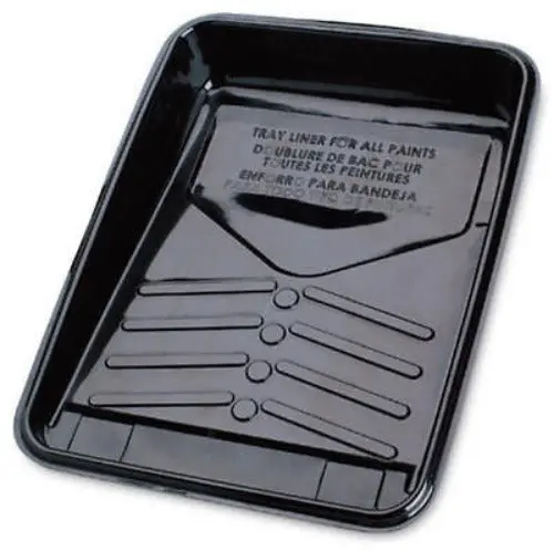 Midstate Plastics 202146 Black Shallow Paint Tray Liner – Pack of 200 for Metal Trays