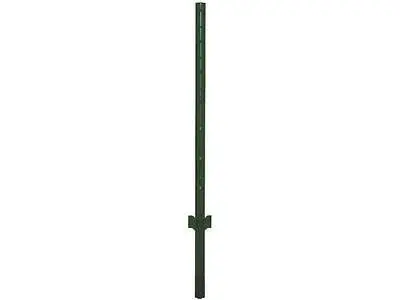 Midwest Air Tech 901156A 6′ Green Heavy-Duty U-Style 13-Gauge Fence Post – Pack of 5