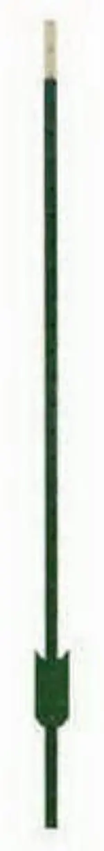 Midwest Air Tech 901174AB 5′ Green Steel Studded Tee Fence Post – Pack of 5