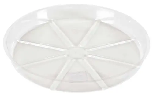 Midwest Air VS4 Clear Vinyl Planter Saucers – 4″ Diameter, 250-Pack