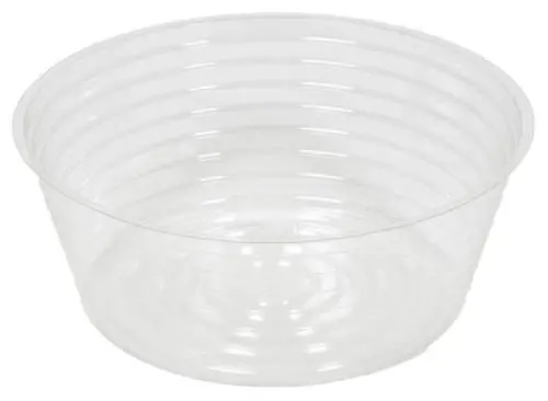 Midwest DL10 10″ Clear Vinyl Planter Saucer Liner – 100-Count