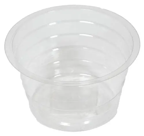Midwest DL4 4-Inch Clear Vinyl Deep Planter Saucer Liners (Pack of 75)