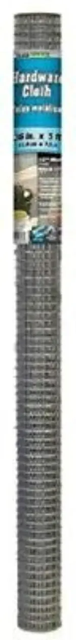 Midwest Galvanized Hardware Cloth – 36″ x 60″, 1/2″ Mesh (12 Rolls)