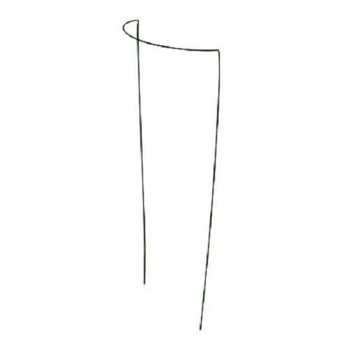 Midwest Green Half-Round Peony Support Hoops – 12″ x 34″, Metal, Pack of 24