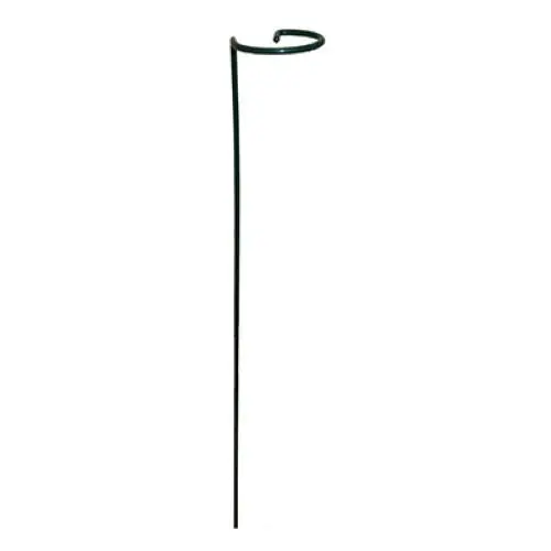 Midwest PP18GT 18-Inch Green Steel Loop Plant Support Stakes – Pack of 48