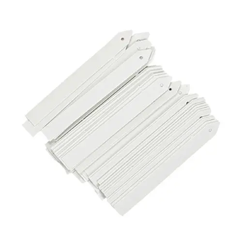 Midwest T021GT Plastic Plant Labels – 8″ White Markers, 30-Pack (0.2 Set)