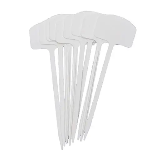 Midwest T024GT White Plastic Plant Marking Labels – 8″ Length, 10-Per-Pack (Pack of 24)