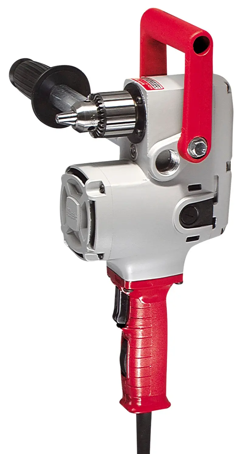 Milwaukee 1/2″ Hole-Hawg® Heavy-Duty Drill – Dual-Speed (300/1200 RPM), Corded Equivalent (1675-6)