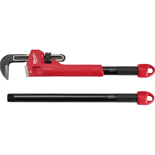 Milwaukee 14-Inch CHEATER Steel Adaptable Pipe Wrench – 48-22-7314