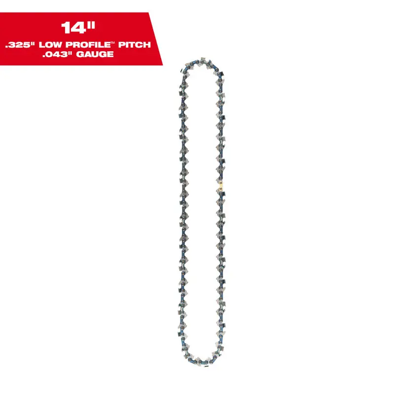 Milwaukee 14-Inch Top-Handle Chainsaw Replacement Chain – Model 49-16-2744