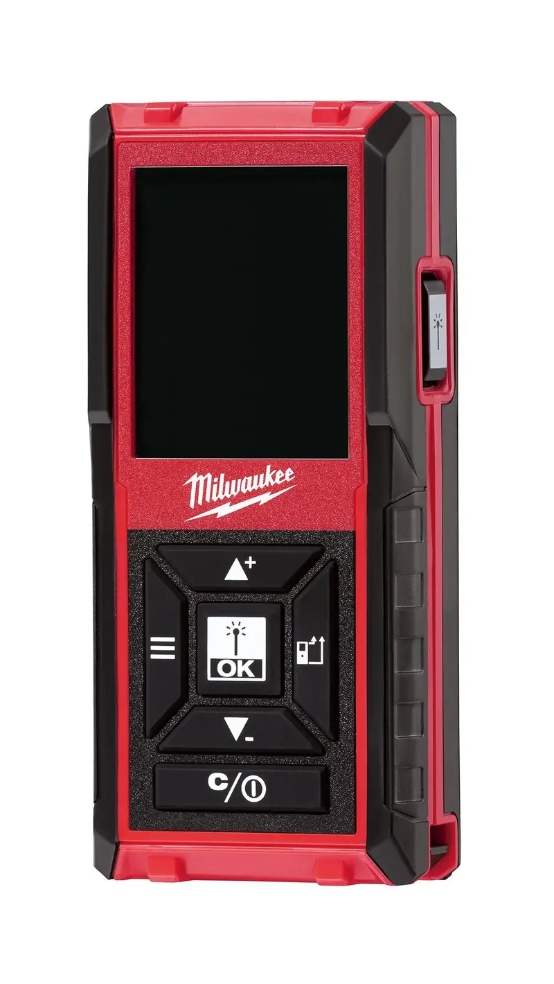 Milwaukee 150-Foot Laser Distance Meter – Precision Digital Measuring Tool (Model 48-22-9802)