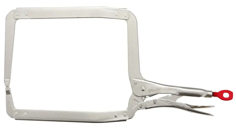 Milwaukee 18-Inch Deep-Reach Torque Lock Clamp – Extended Jaw Capacity for Thick Materials (48-22-3529)