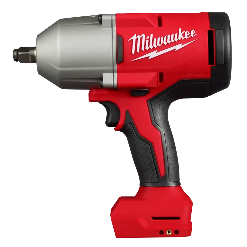 Milwaukee 2666-20 M18 Brushless 1/2″ High-Torque Impact Wrench – Friction Ring Anvil, Bare Tool