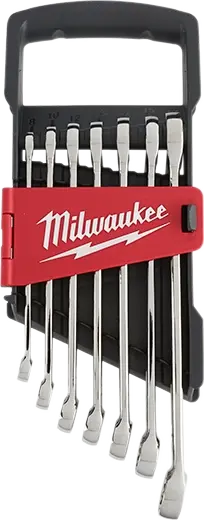 Milwaukee 7-Piece Metric Combination Wrench Set (Model 48-22-9507)