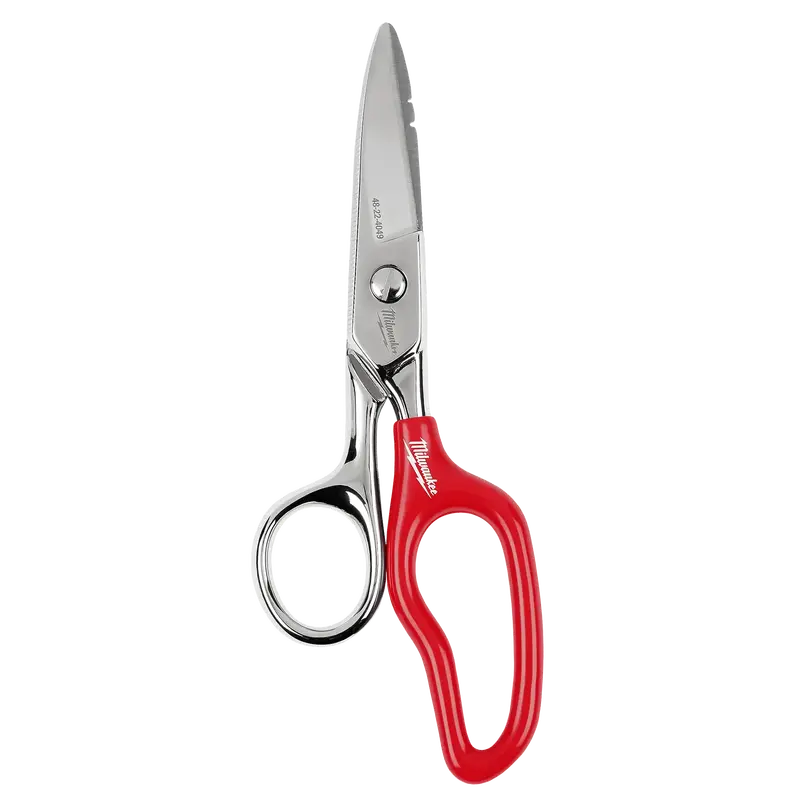 Milwaukee Electrician’s Scissors with Extended Handles – 48-22-4049