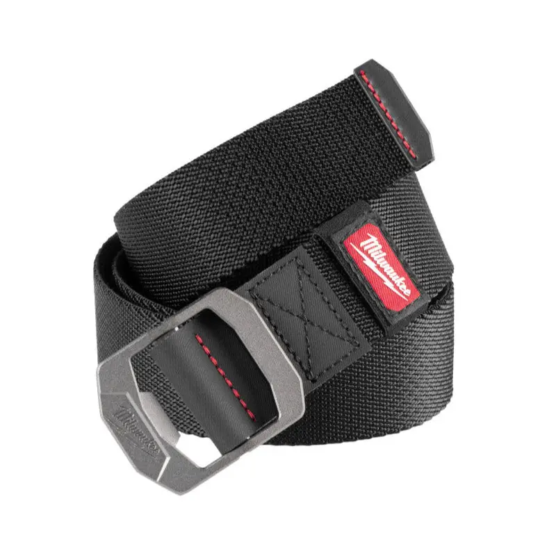 Milwaukee FREEFLEX Nylon Webbing Work Belt – 1.5-Inch Width, Model M760B