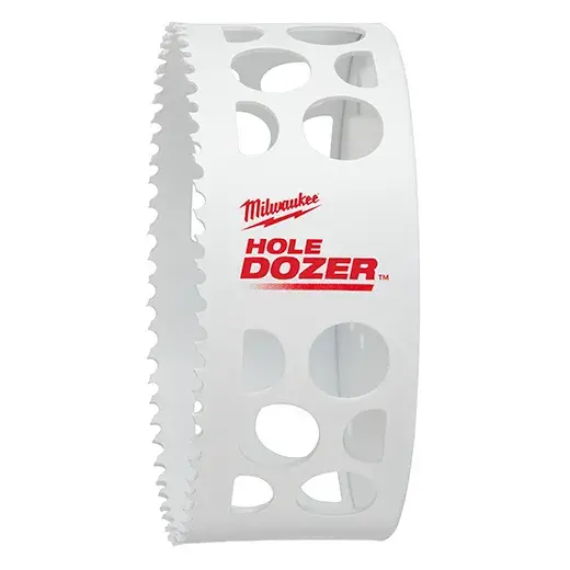 Milwaukee Hole Dozer 4-Inch Bi-Metal Hole Saw (3.5″ Diameter, 49-56-0193)