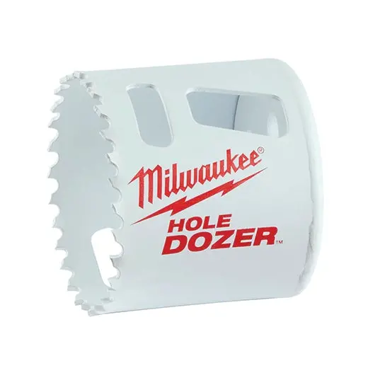 Milwaukee HOLE DOZER Bi-Metal Hole Saw – 3″ Diameter, 49-56-0173