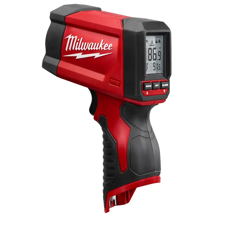 Milwaukee M12™ 12:1 Ratio Infrared Temperature Gun (2278-20)