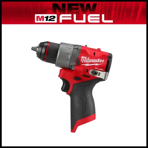 Milwaukee M12 FUEL 1/2″ Cordless Drill/Driver – Bare Tool (No Battery), Model 3403-20