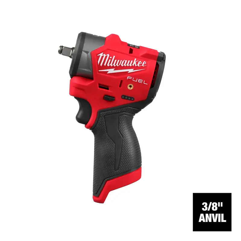 Milwaukee M12 FUEL 3/8″ Subcompact Impact Wrench (Tool-Only) – 3049-20