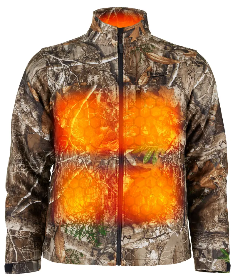Milwaukee M12 Heated QUIETSHELL Camo Jacket – Cordless Thermal Outerwear (M101C-21)