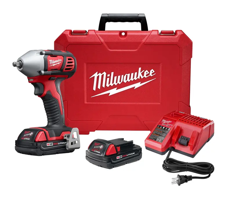 Milwaukee M18 3/8″ Friction-Ring Impact Wrench Kit – 2658-22