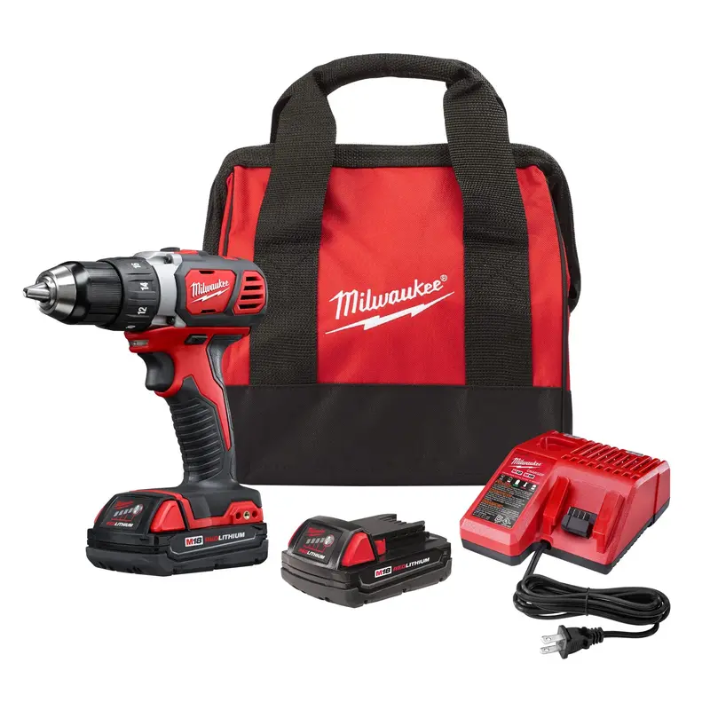 Milwaukee M18 Compact 1/2″ Drill/Driver Kit – 2606-22CT