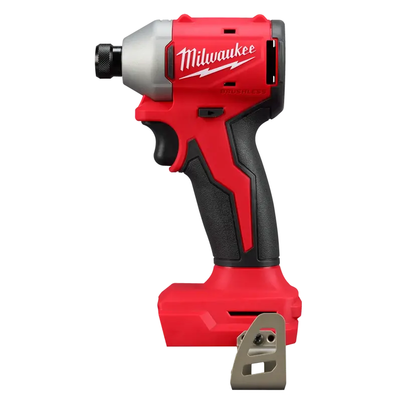 Milwaukee M18™ Compact Brushless 1/4″ Hex Impact Driver – Low-Profile, High-Torque Bare Tool (3650-20)