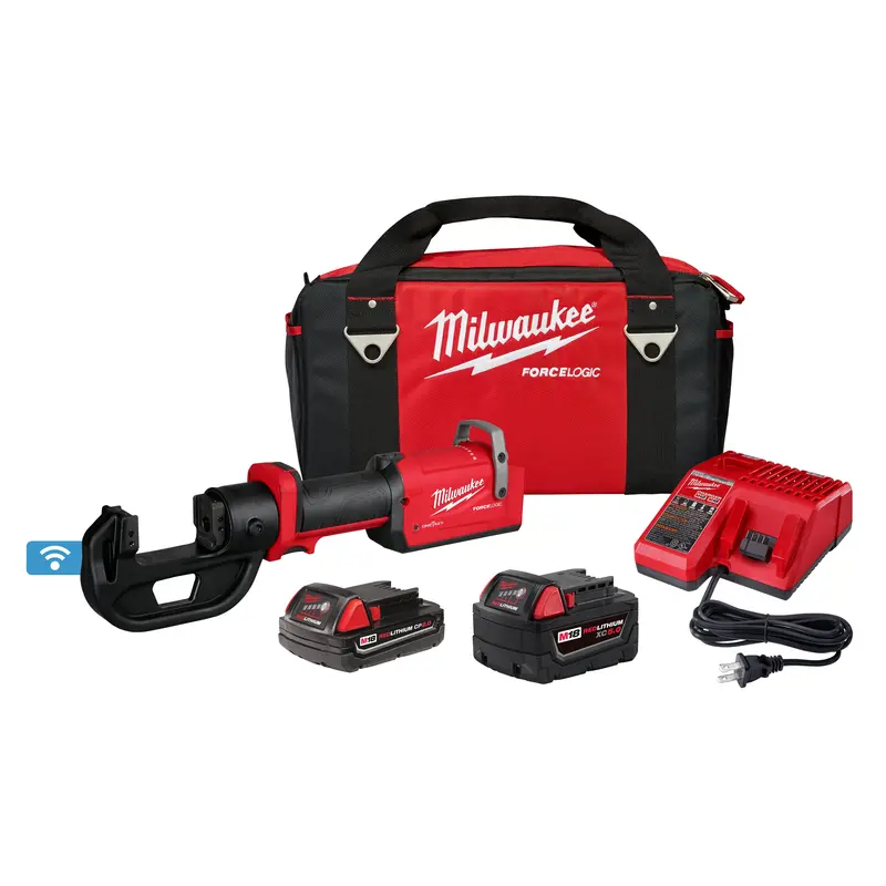 Milwaukee M18 FORCE LOGIC 12-Ton Kearney Linear Crimper – 2878K-20