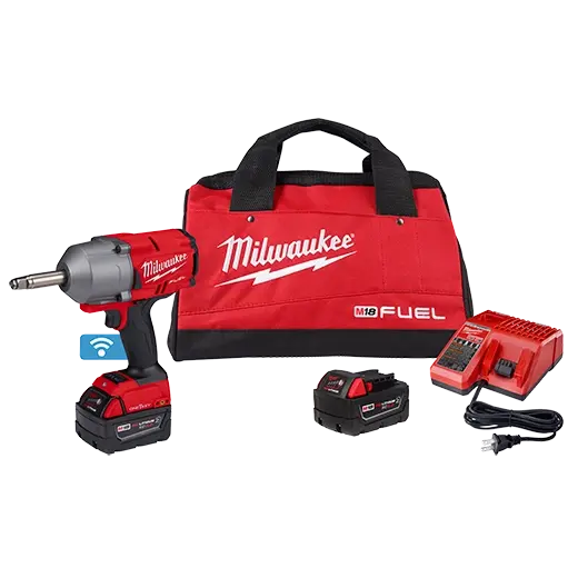 Milwaukee M18 FUEL 1/2-Inch Ext. Anvil Impact Wrench Kit with ONE-KEY Torque Control (Model 2769-22R)