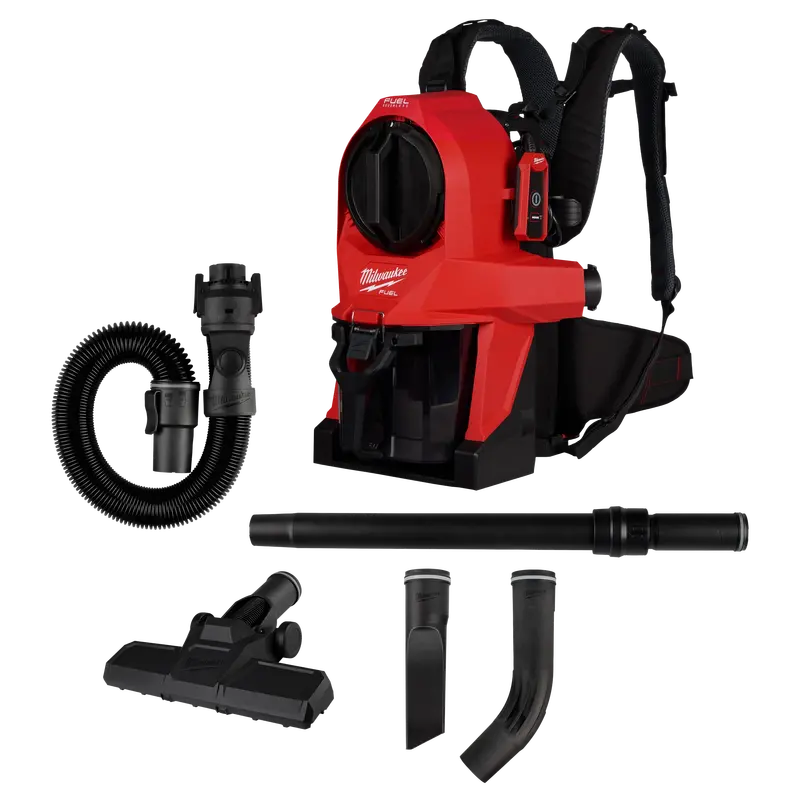 Milwaukee M18 FUEL 3-in-1 Backpack Vacuum – Heavy-Duty, Cordless, Model 0895-20