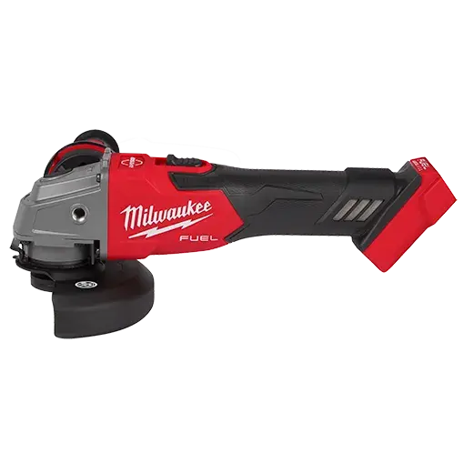 Milwaukee M18 FUEL™ 4-1/2″–5″ Braking Angle Grinder – Slide Switch & Lock-On (2881-20)