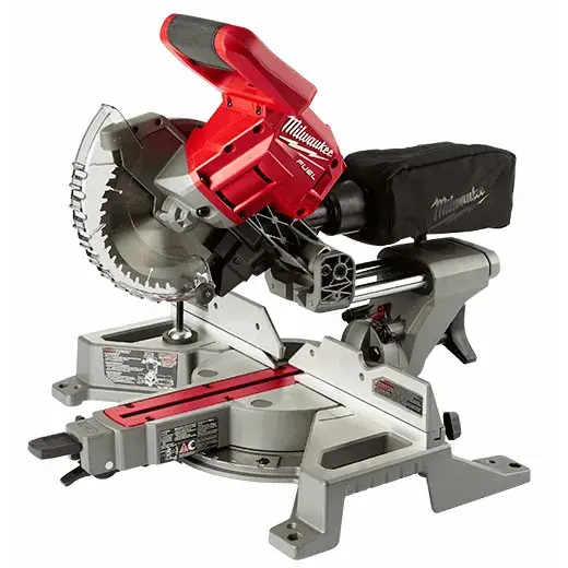 Milwaukee M18 FUEL 7-1/4″ Dual Bevel Sliding Miter Saw – Tool-Only (2733-20)