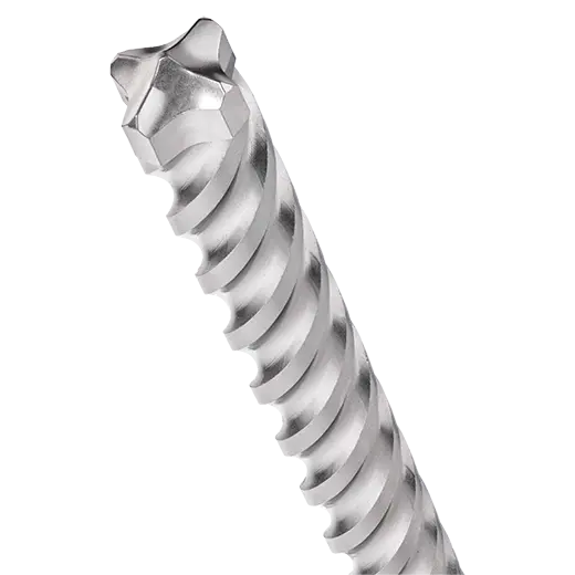 Milwaukee MX4 SDS Plus Rotary Hammer Bits – 4-Cutter Carbide-Tipped Drill Bits for Concrete and Masonry, Assorted Sizes
