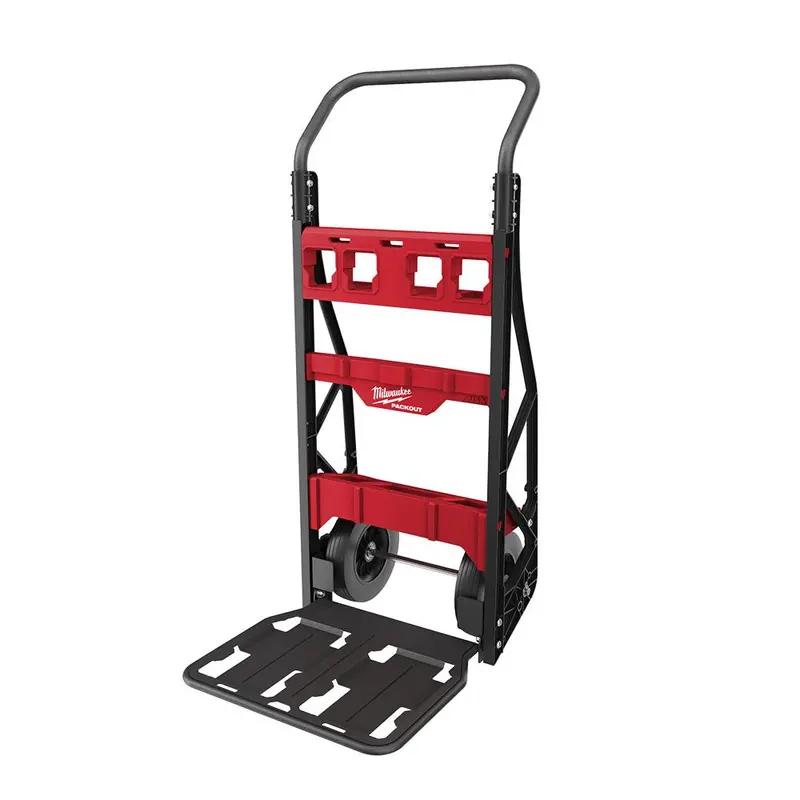 Milwaukee PACKOUT 2-Wheel Utility Cart for Heavy-Duty Transport (Model 48-22-8415)