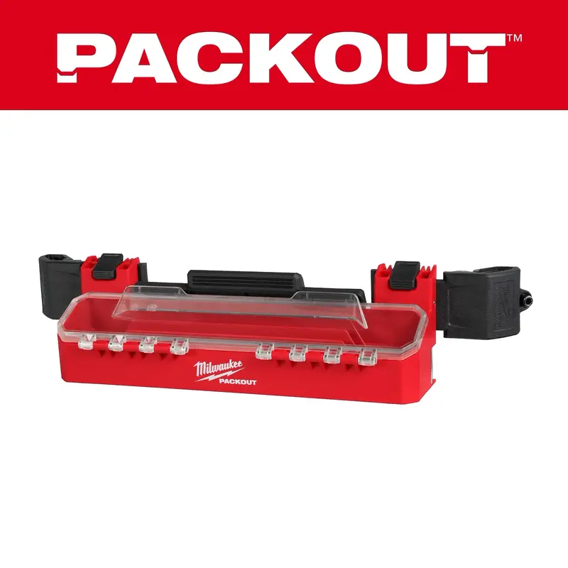 Milwaukee PACKOUT Accessory Case Attachment – Modular Organizer for Tool Boxes