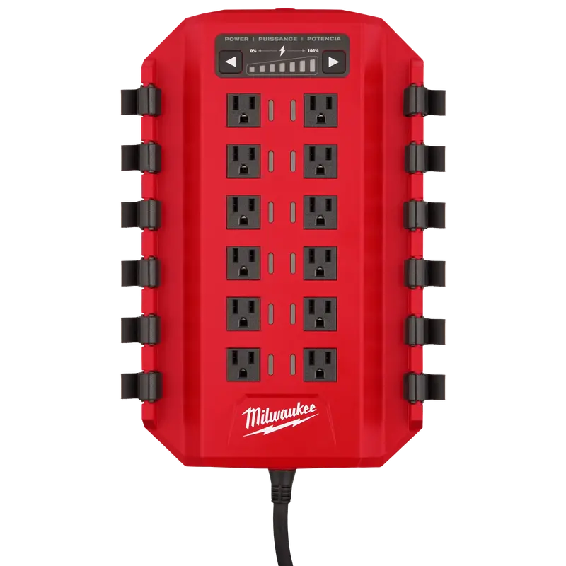 Milwaukee Power Manager Circuit Protector – Selectable 15A or 20A Overload Protection (3333-15A / 3333-20A)