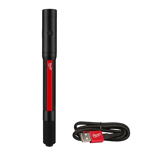 Milwaukee Rechargeable 250-Lumen Flashlight with Laser Pointer – 2010R