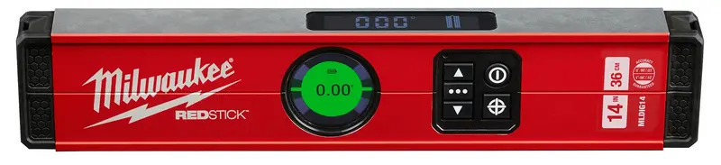 Milwaukee REDSTICK™ 14″ Digital Level with PIN-POINT™ Accuracy (Model MLDIG14)