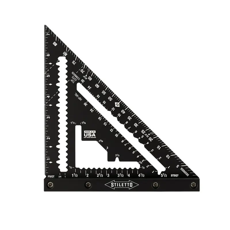 Milwaukee STILETTO 7-Inch Carpenter Square with BOMBER Cutout – Model STSQ7