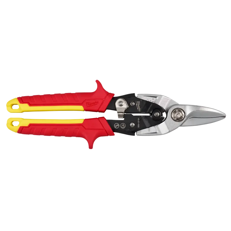 Milwaukee Straight-Cut Aviation Snips – Precision Aircraft-Alloy Shears | Model 48-22-4560