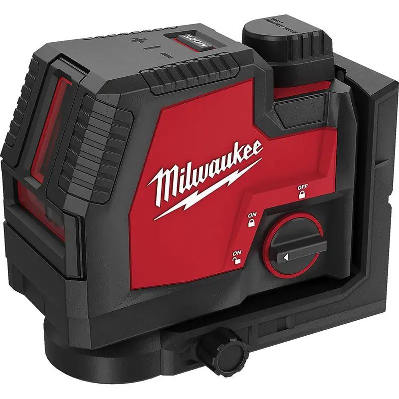 Milwaukee USB-Rechargeable Green Cross Line Laser Kit – 2D Layout Tool (Model 3521-21)