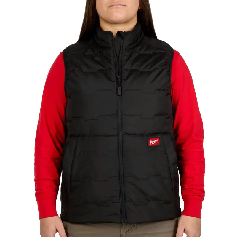 Milwaukee Women’s FREEFLEX Lightweight Insulated Vest – Black (Model F350B)