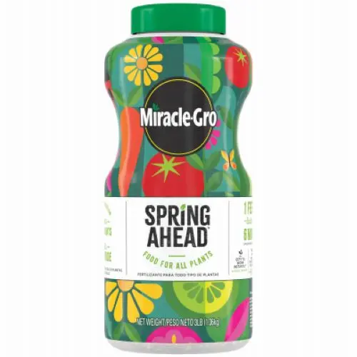 Miracle-Gro Spring Ahead 3009610 – 3 lb Bag of 15-5-10 Balanced Plant Food for Early-Season Growth