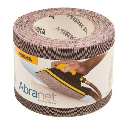 Mirka Abranet Mesh Grip Abrasive Roll – 2-3/4″ x 10 Yards, Grade 9A-570
