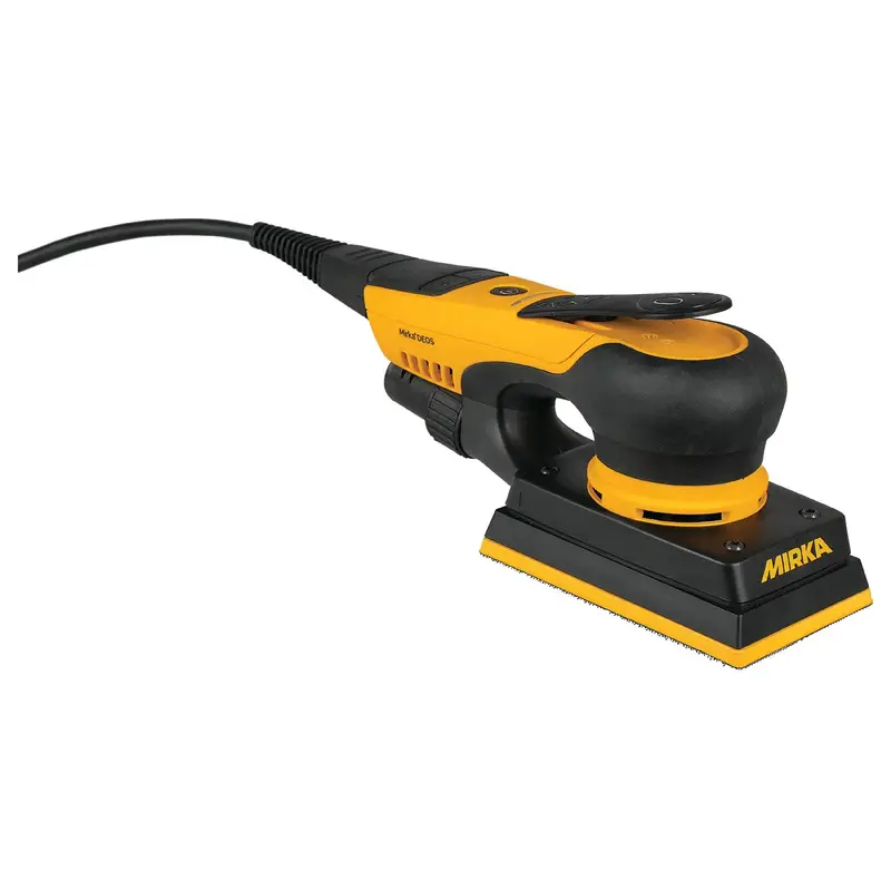Mirka DEOS Vacuum-Ready Orbital Sander – 3.0 mm Orbit, 3″ × 5″ Format, MID3530201US